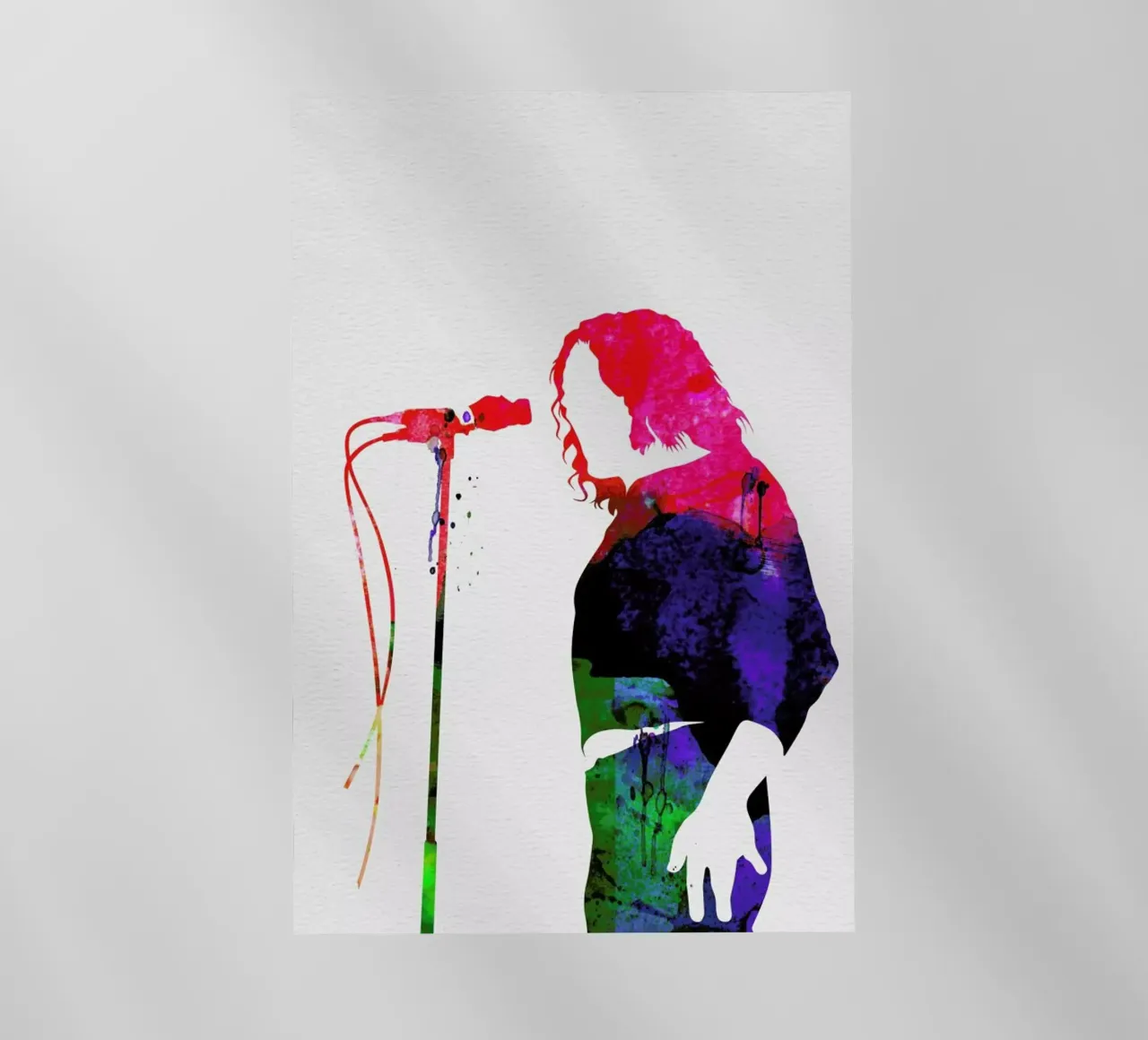 Joe Cocker pellicola backlit da Naxart