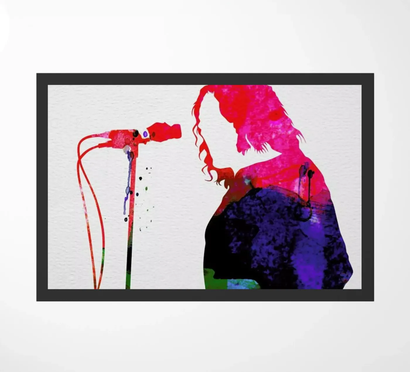 Joe Cocker deurmat van Naxart