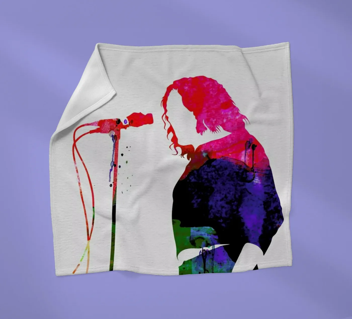 Joe Cocker Fleecedecke von Naxart