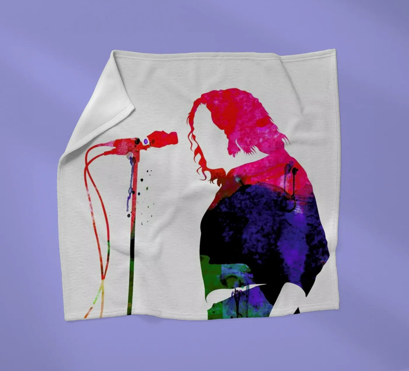 Joe Cocker Fleecedecke von Naxart