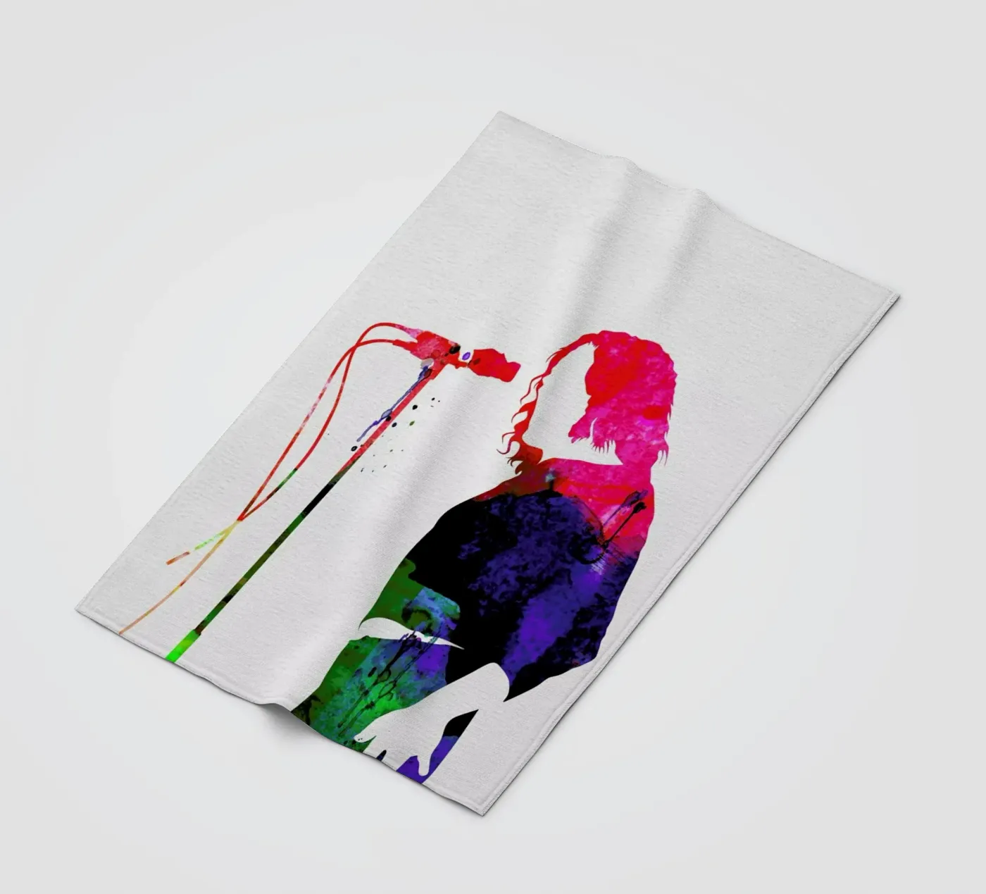 Joe Cocker Fleecedecke von Naxart