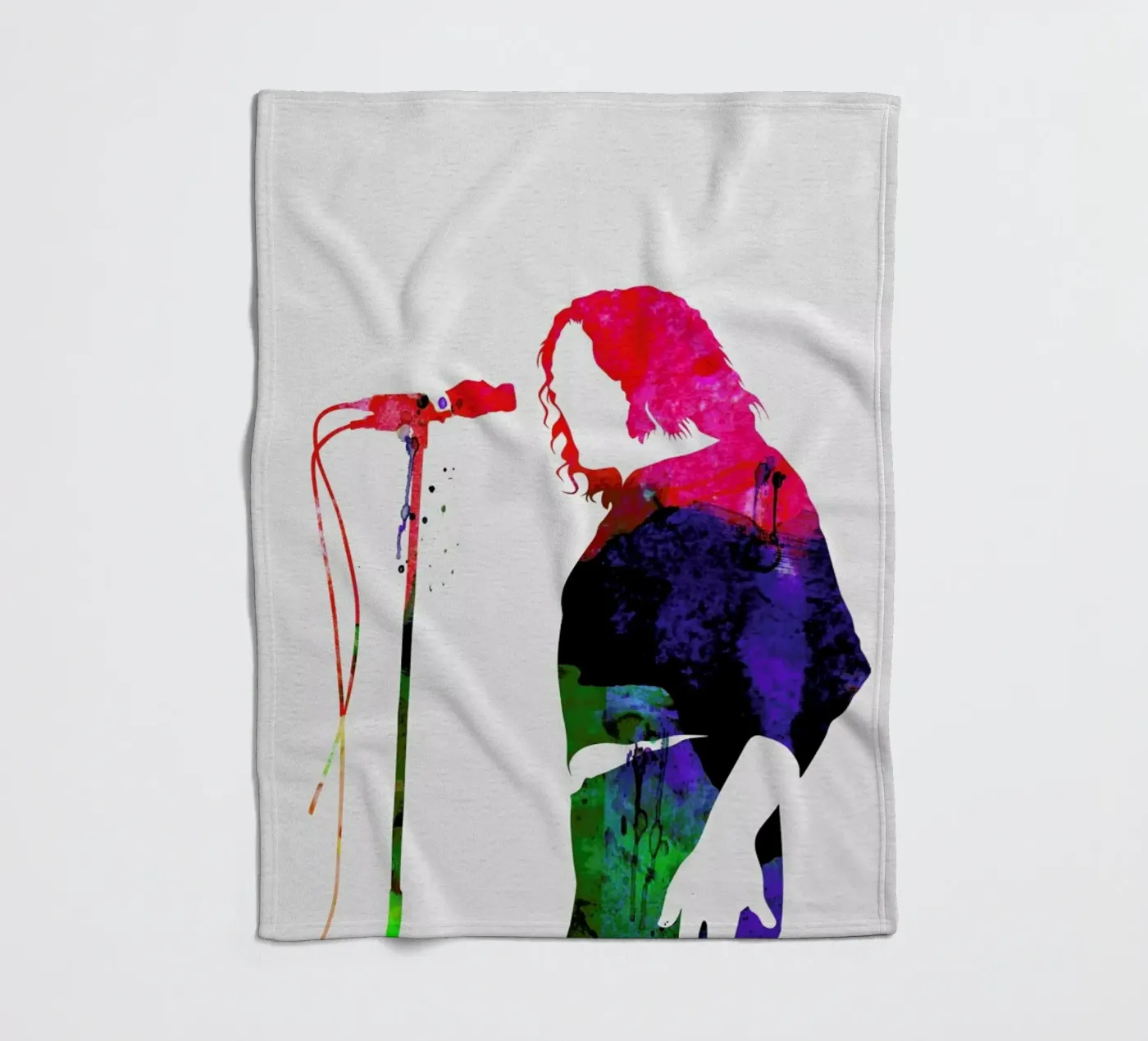 Joe Cocker Fleecedecke von Naxart