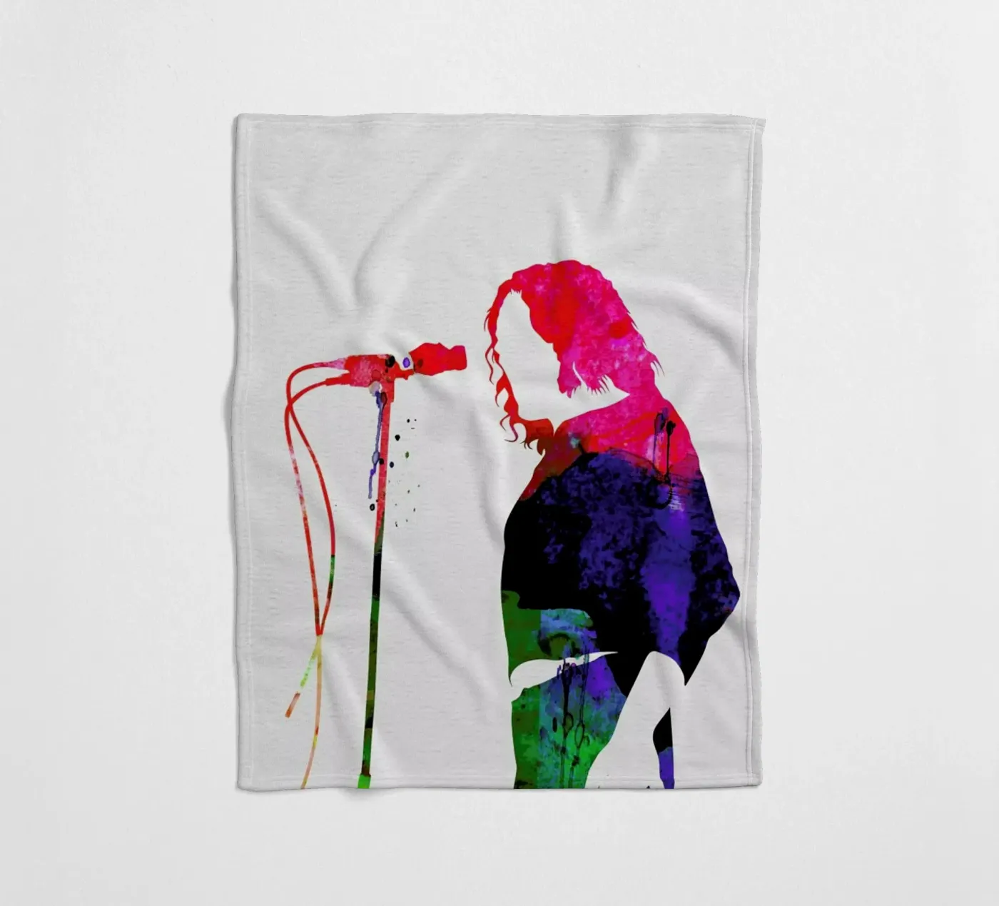 Joe Cocker Fleecedecke von Naxart