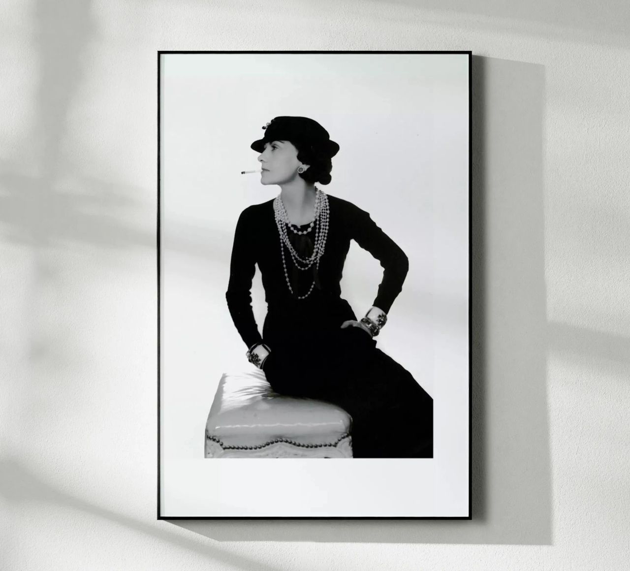 Coco Chanel, 1972 metacrilato de Gallery Print and Art Limited