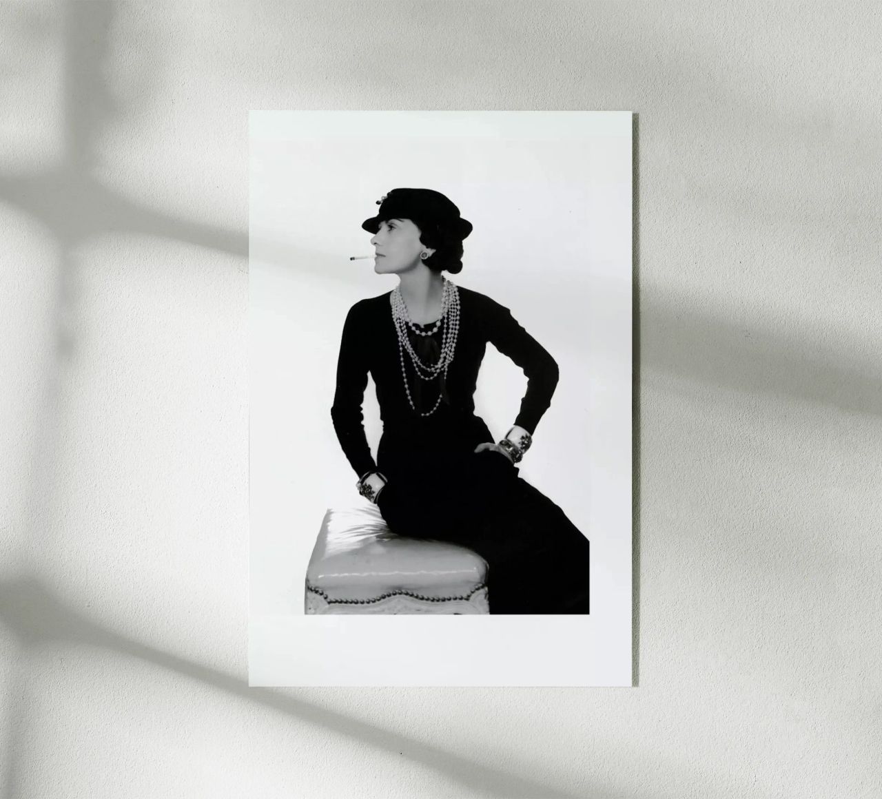 Coco Chanel, 1972 metacrilato de Gallery Print and Art Limited
