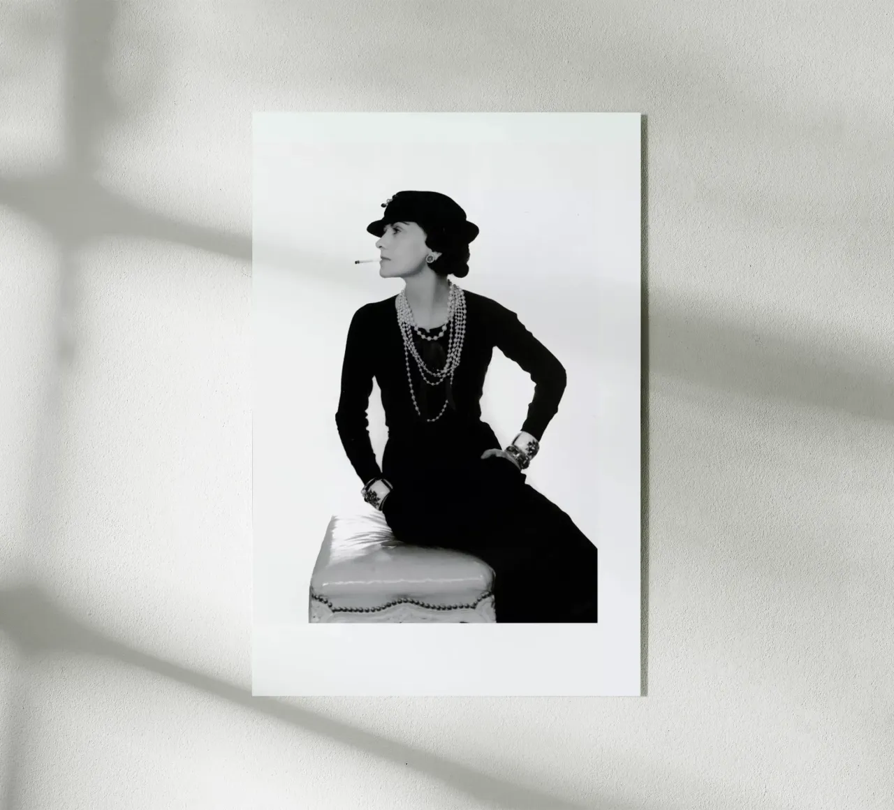 Coco Chanel, 1972 plexiglass da Gallery Print and Art Limited