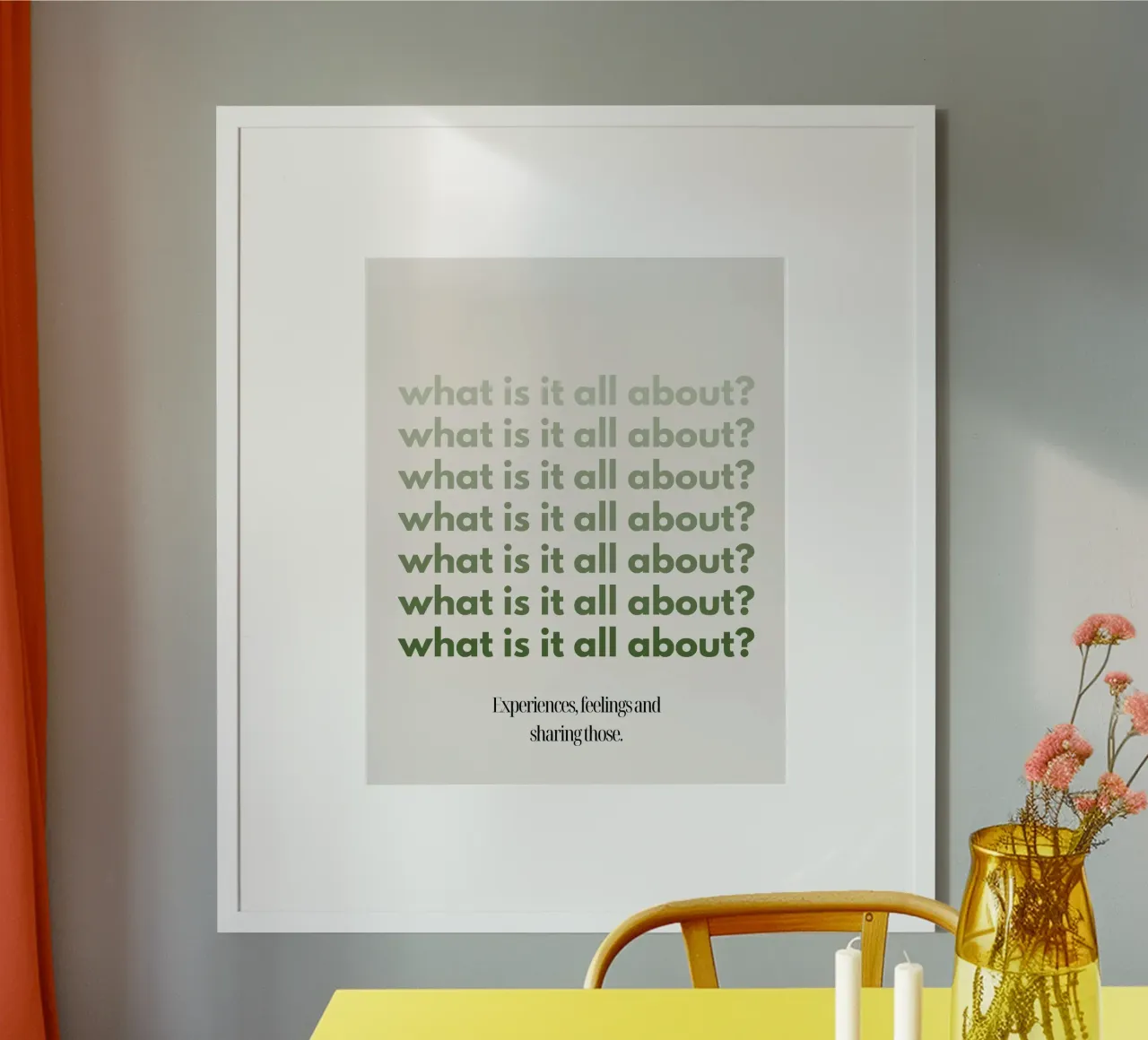 about carta hahnemühle da Ambition Wall