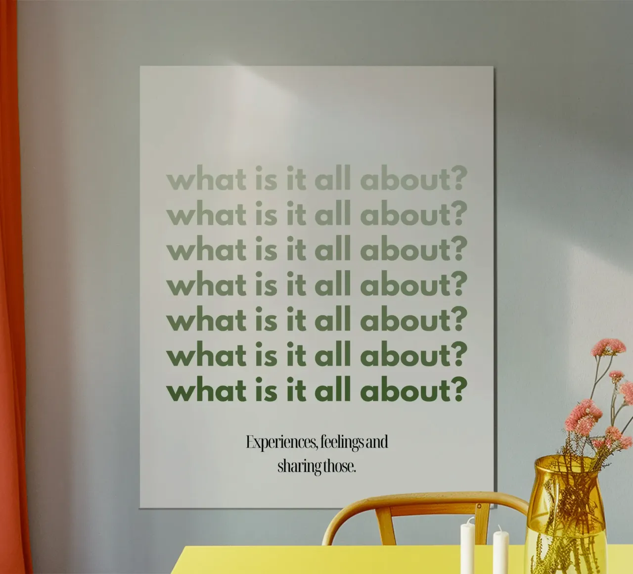 about carta hahnemühle da Ambition Wall
