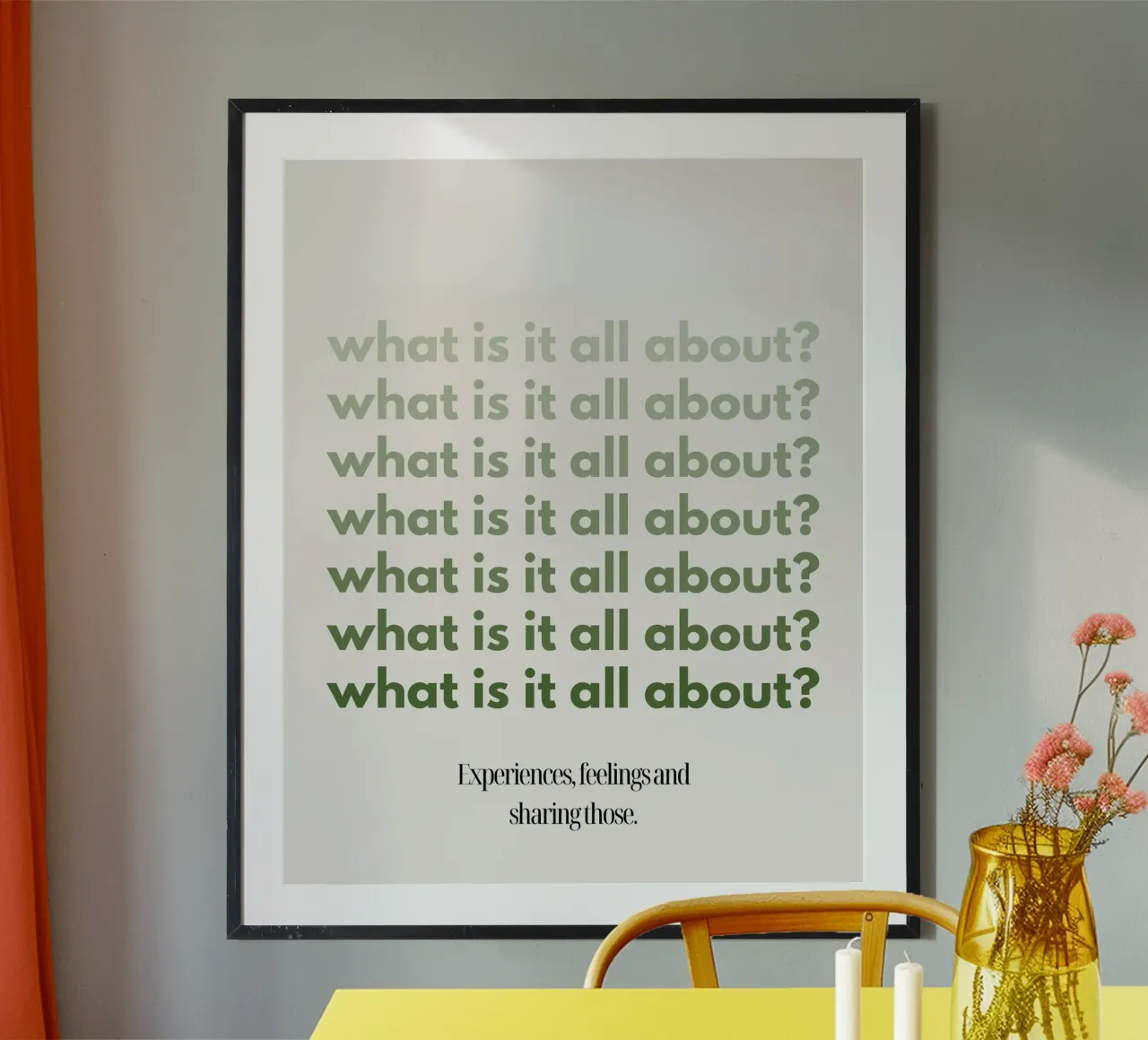 about poster da Ambition Wall