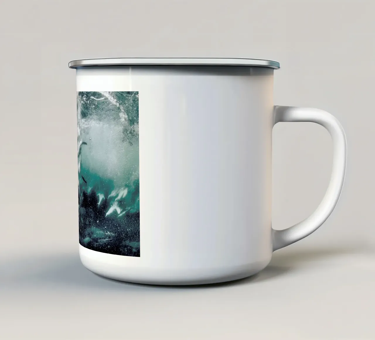 Battle by @JimmySong1 enamel mug by EyeEm Mobile GmbH