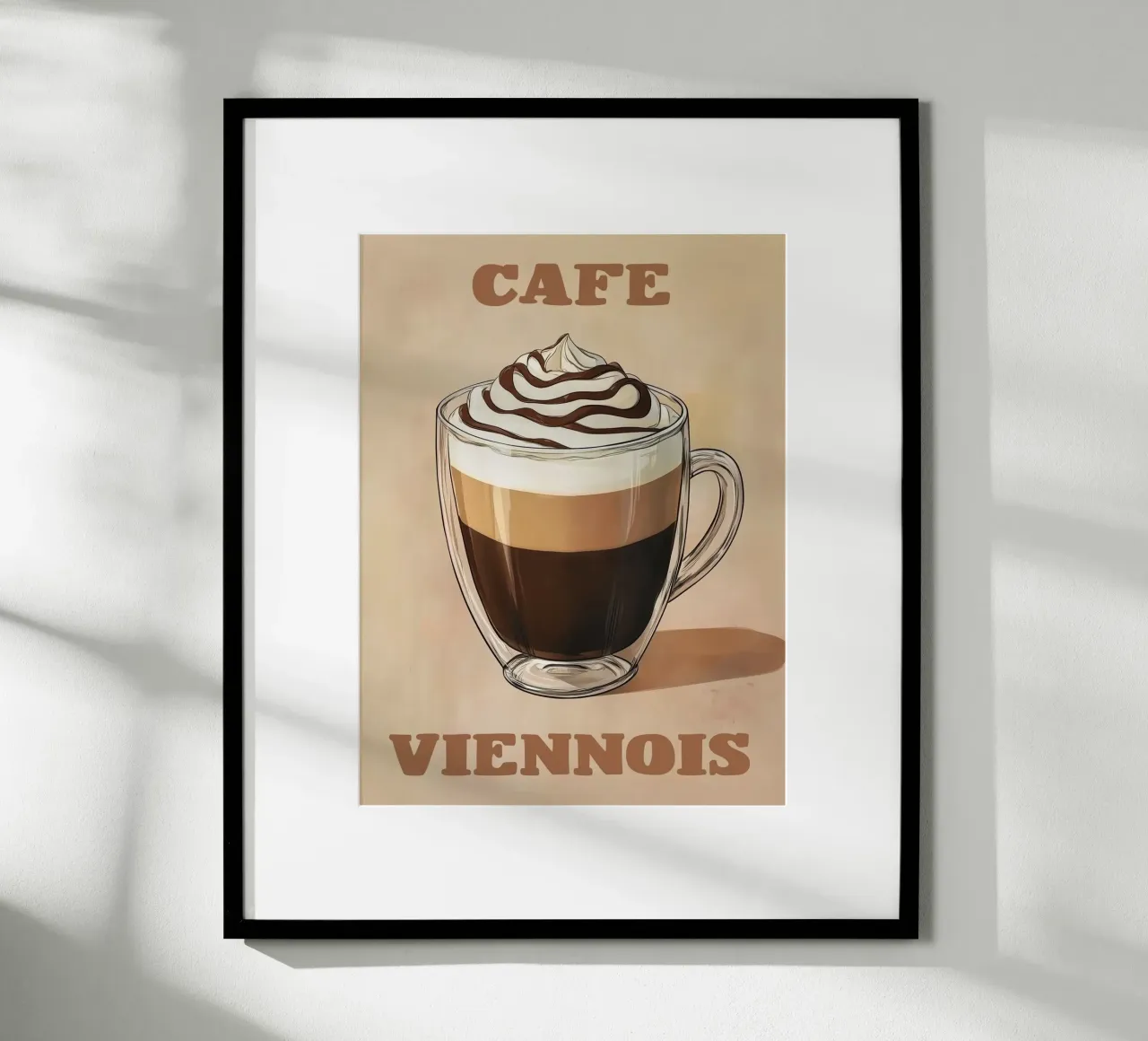Caffè viennese poster da Spice & Style
