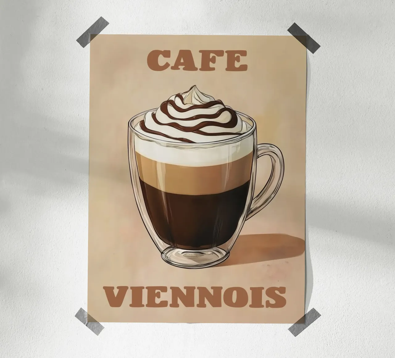 Caffè viennese poster da Spice & Style