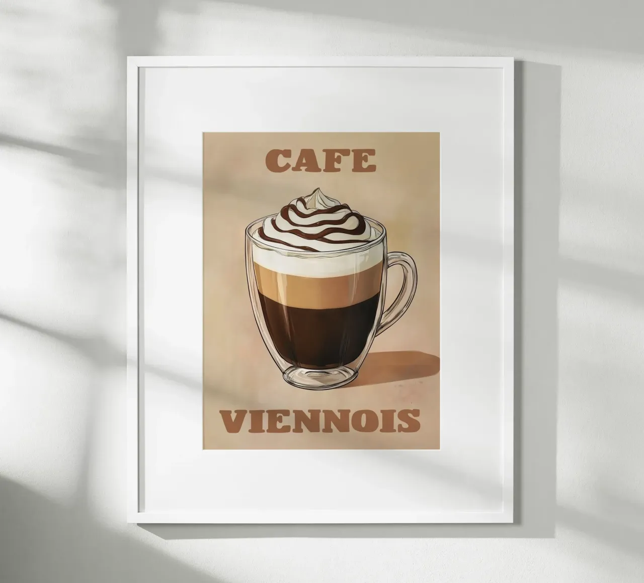 Caffè viennese poster da Spice & Style