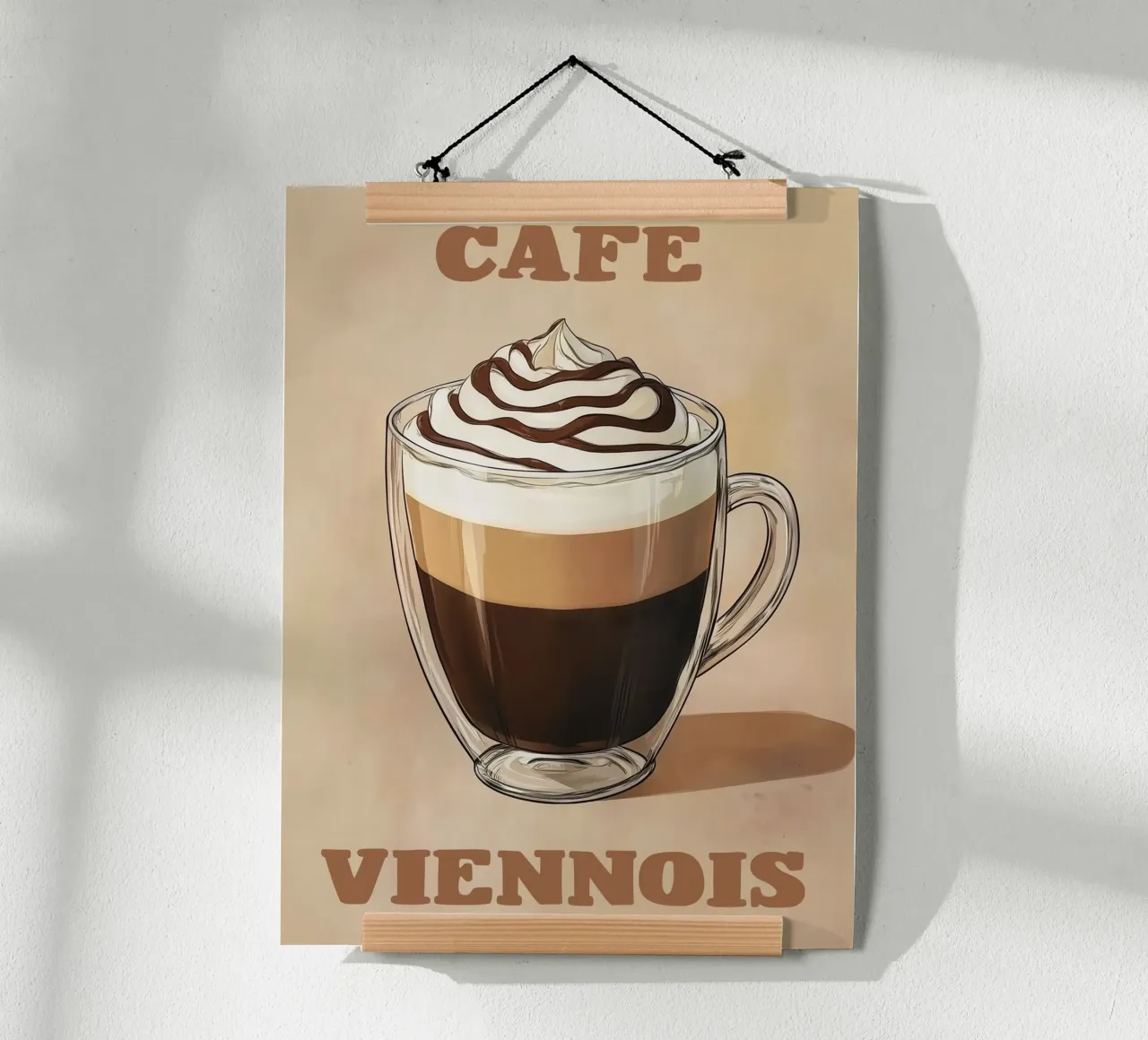 Caffè viennese poster da Spice & Style