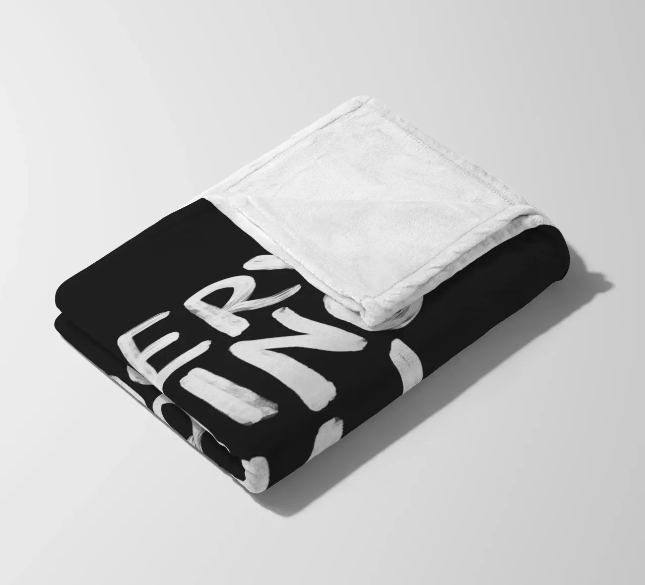 Tutto si risolverà in una positiva tipografia minimalista coperta in pile da THE MOTIVATED TYPE