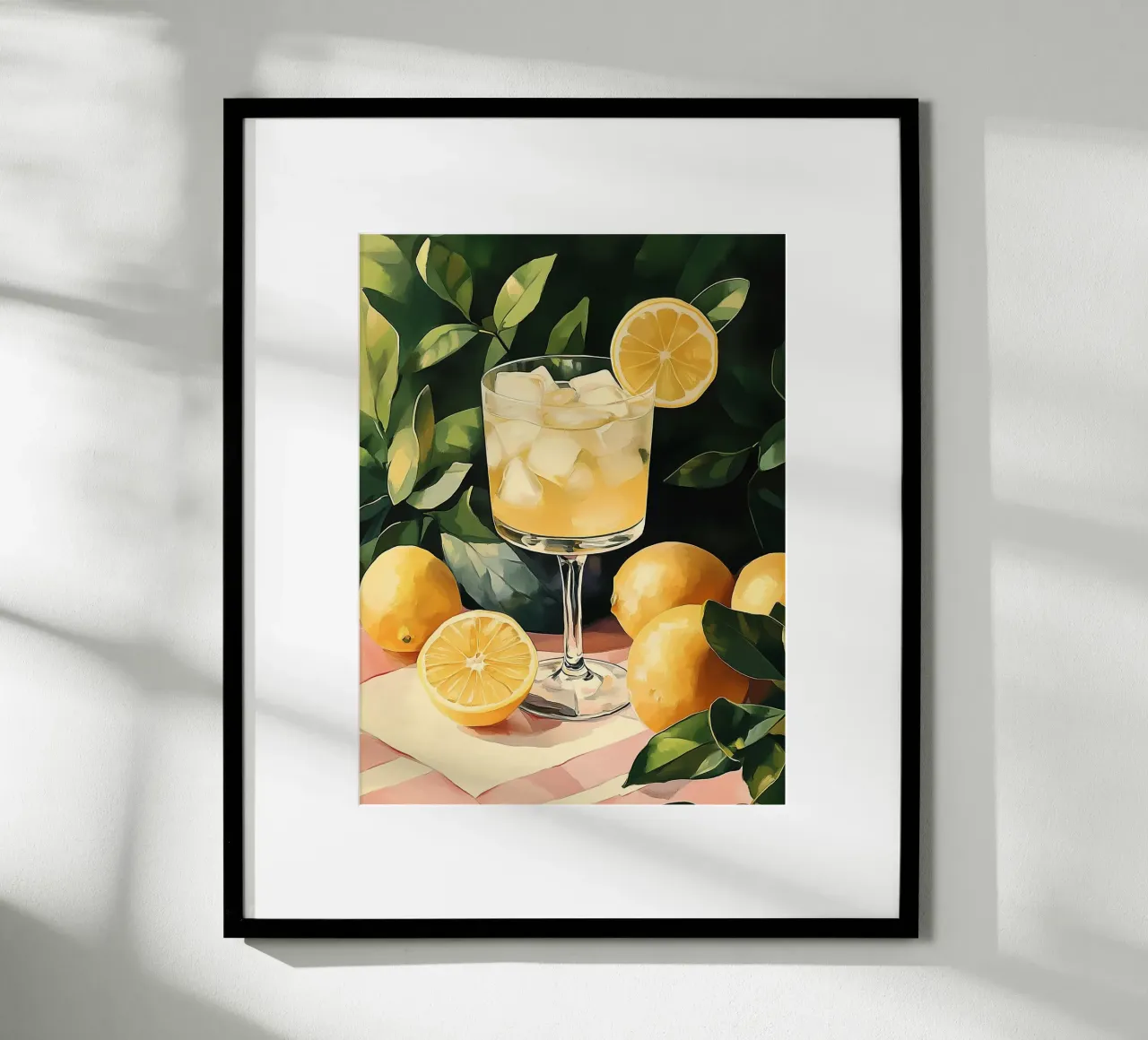 Cocktail al limone carta hahnemühle da Spice & Style