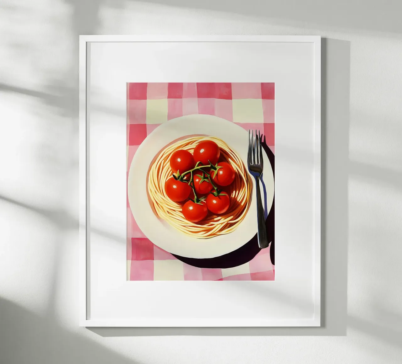 Spaghetti et tomates carta hahnemühle da Spice & Style