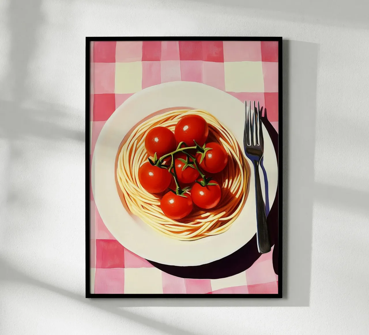 Spaghetti et tomates carta hahnemühle da Spice & Style