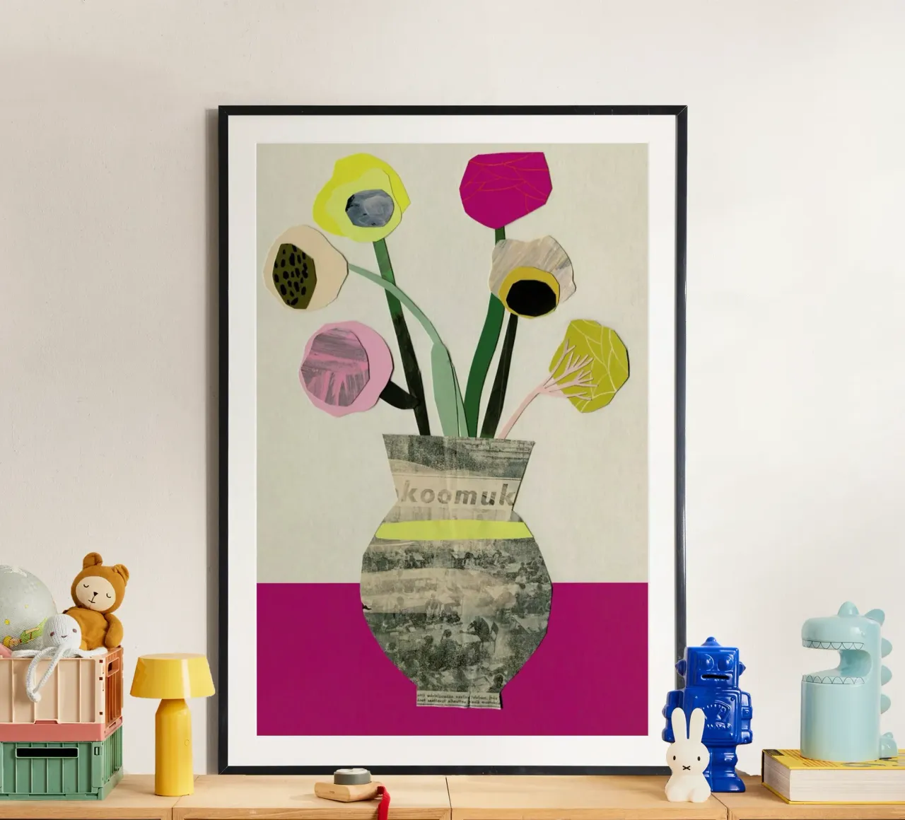 Ranunkeln & Co 2 poster con telaio in plastica da Rinah Lang