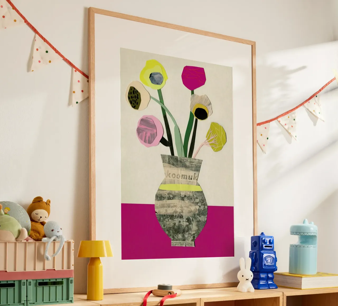 Ranunkeln & Co 2 poster con telaio in plastica da Rinah Lang