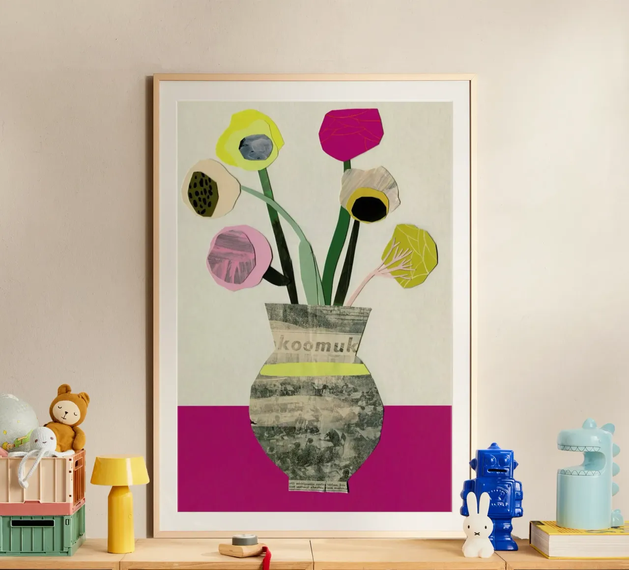 Ranunkeln & Co 2 poster con telaio in plastica da Rinah Lang