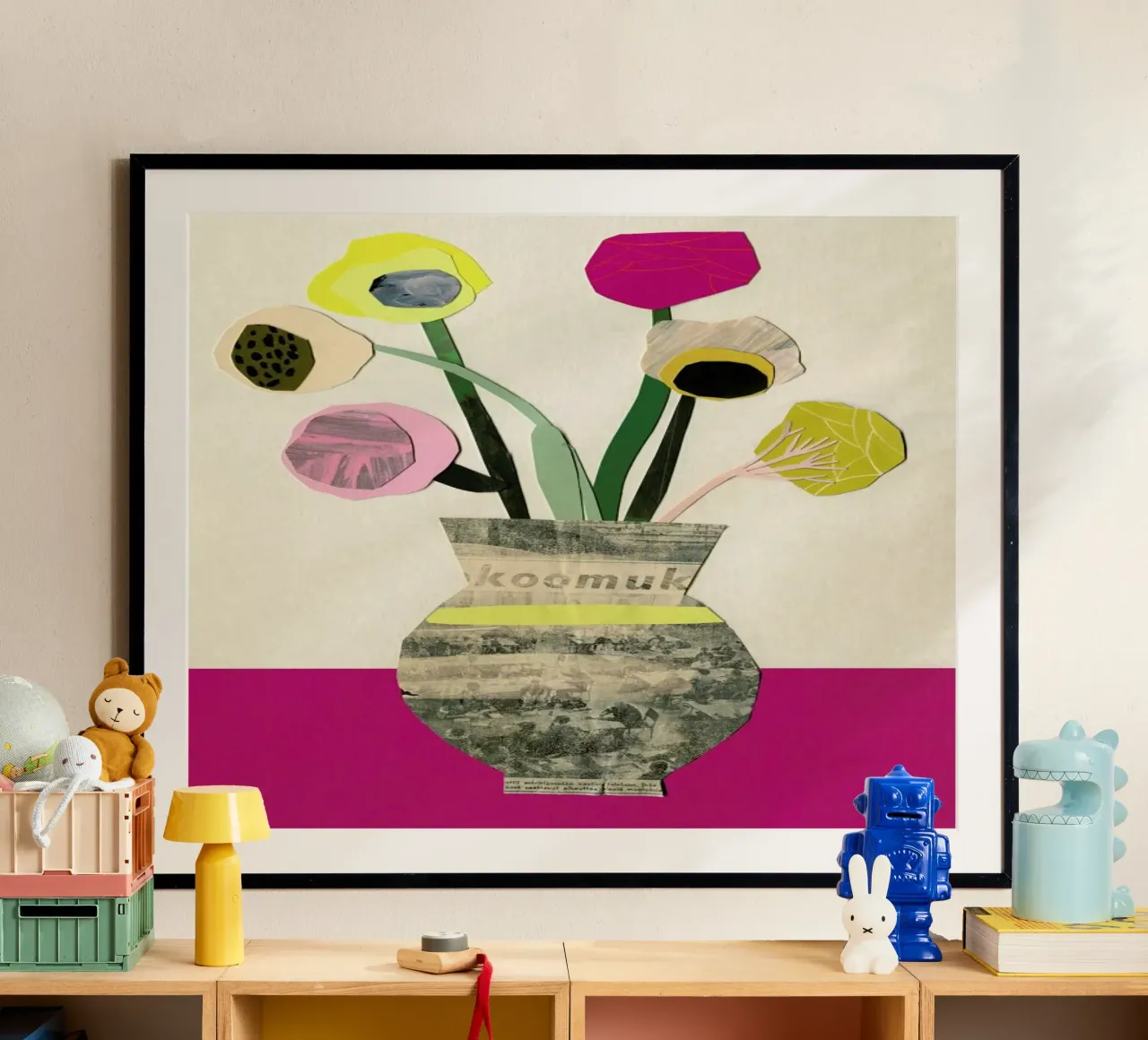 Ranunkeln & Co 2 poster con telaio in plastica da Rinah Lang