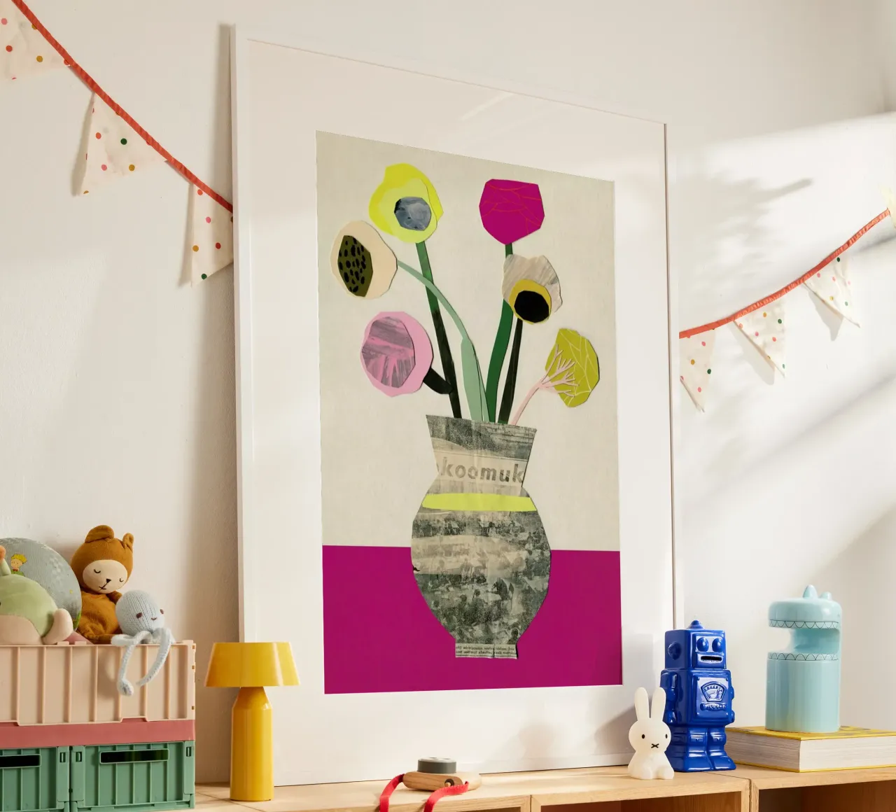 Ranunkeln & Co 2 poster con telaio in plastica da Rinah Lang