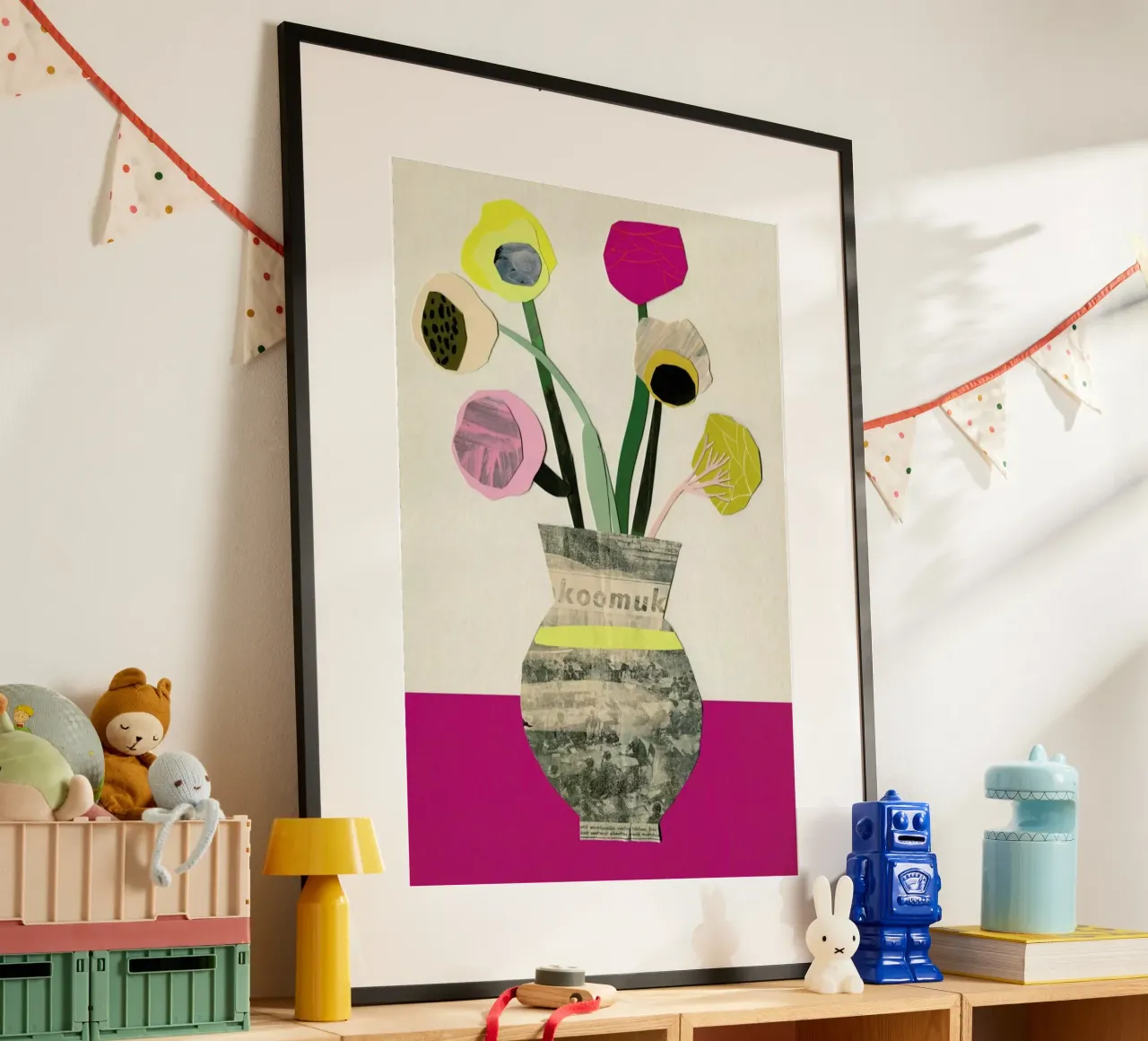 Ranunkeln & Co 2 poster con telaio in plastica da Rinah Lang