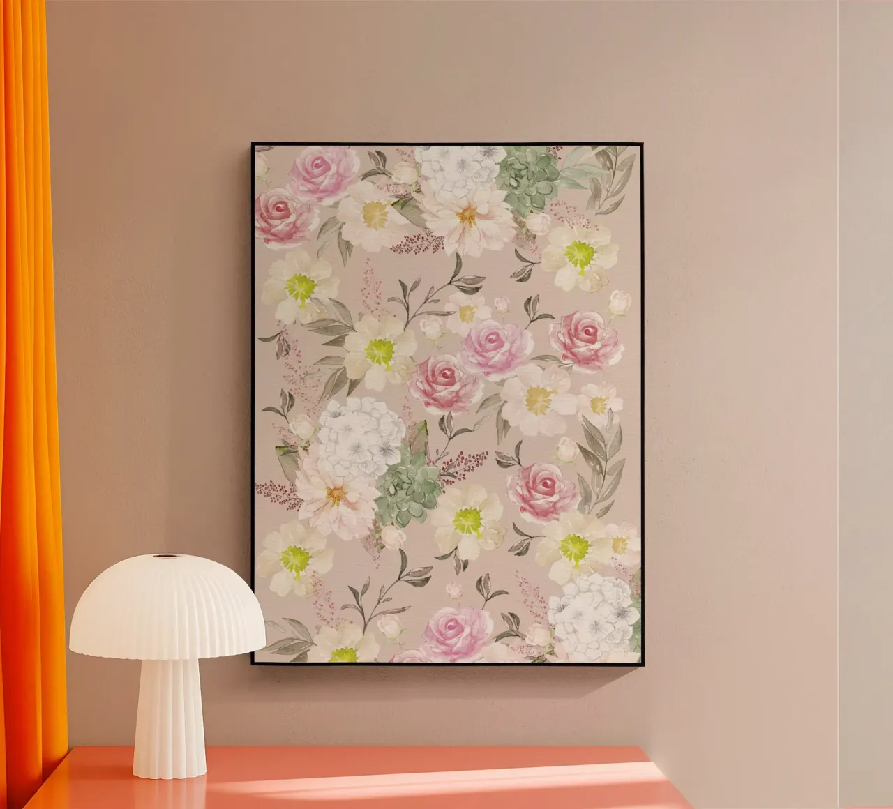 Fiori in uno splendore lussureggiante. Primaverili e fantasticamente belli. plexiglass da CalliLetters