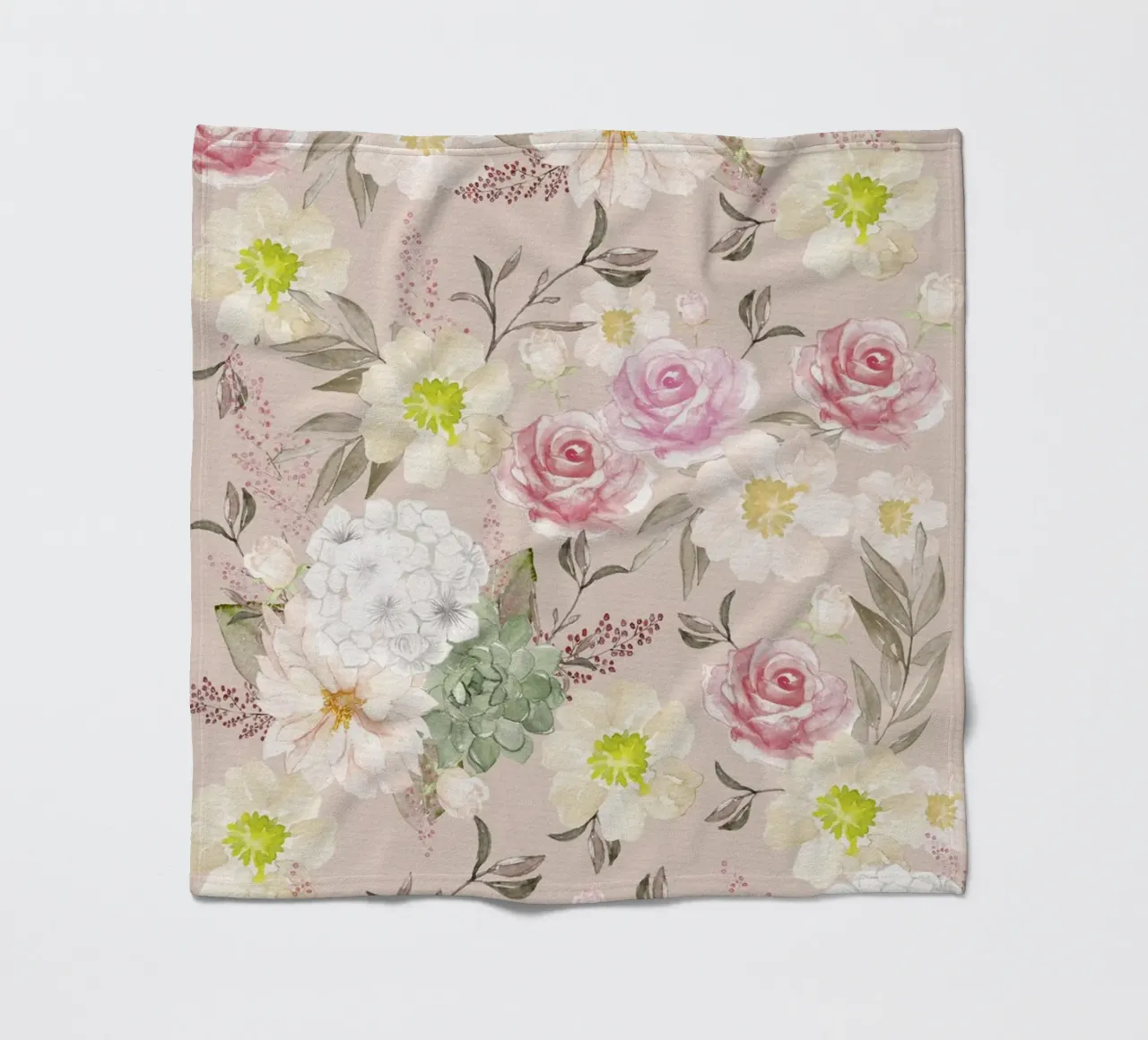 Fiori in uno splendore lussureggiante. Primaverili e fantasticamente belli. coperta in pile da CalliLetters