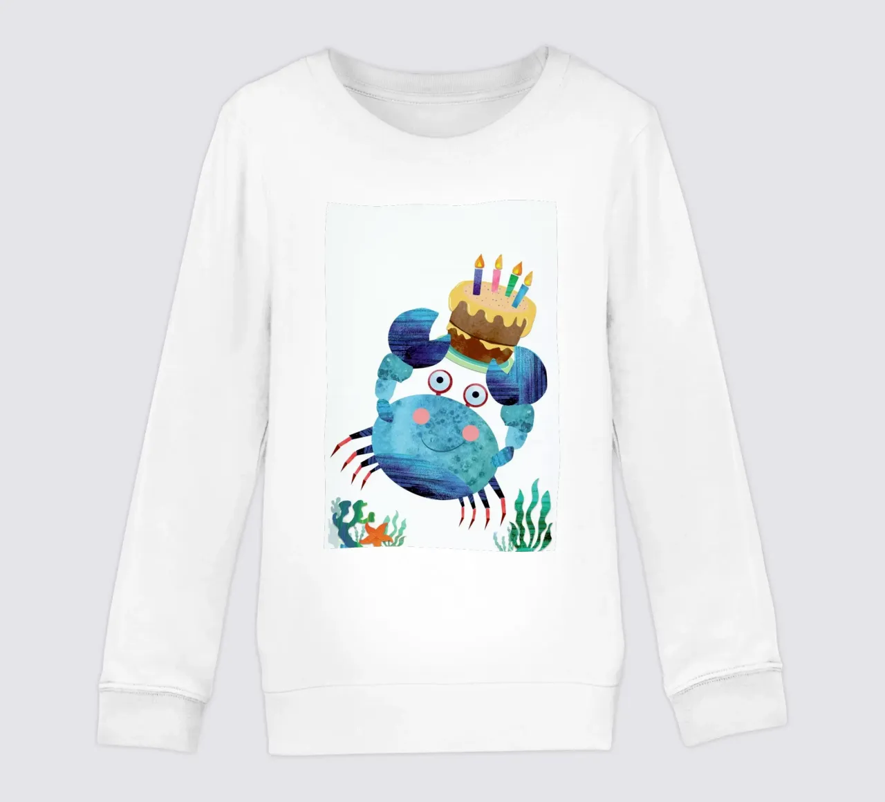 Crab felpa bambino da Rocket68
