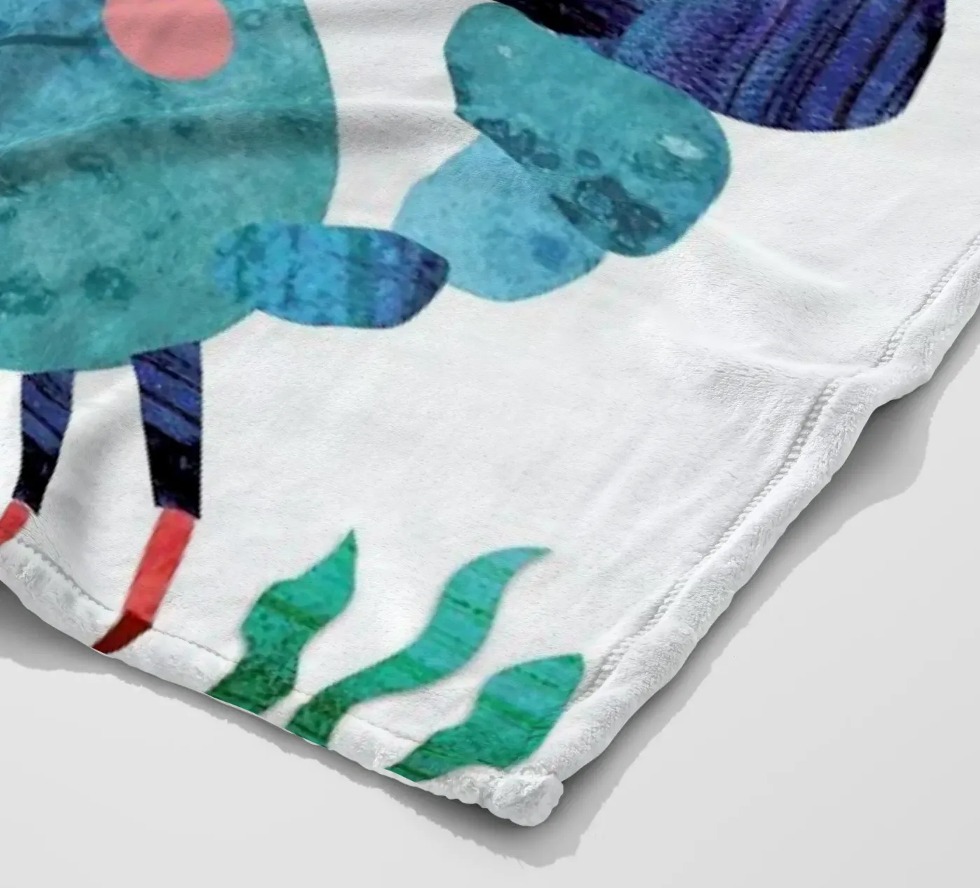 Crab fleecedeken van Rocket68