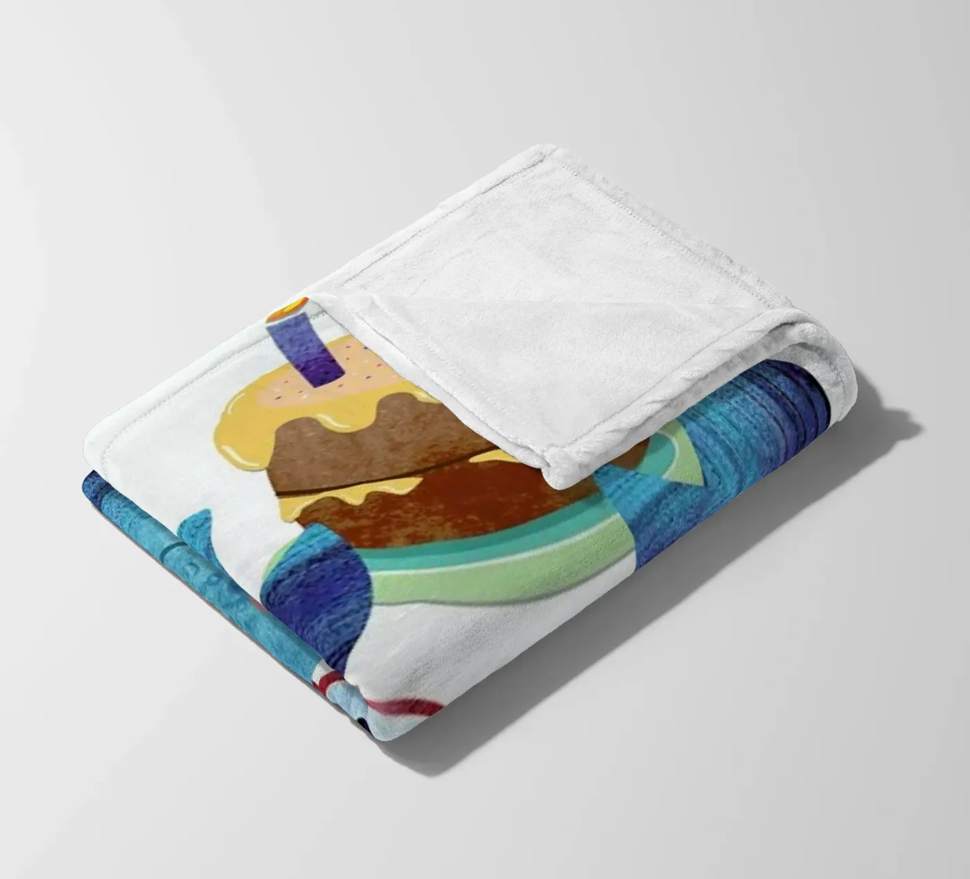 Crab fleecedeken van Rocket68