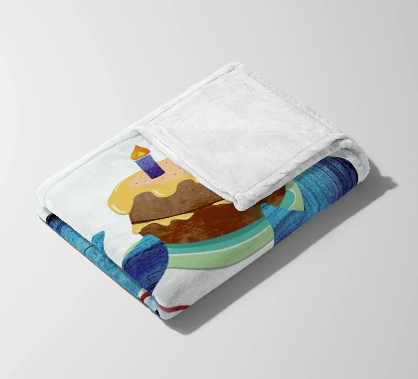 Crab fleecedeken van Rocket68