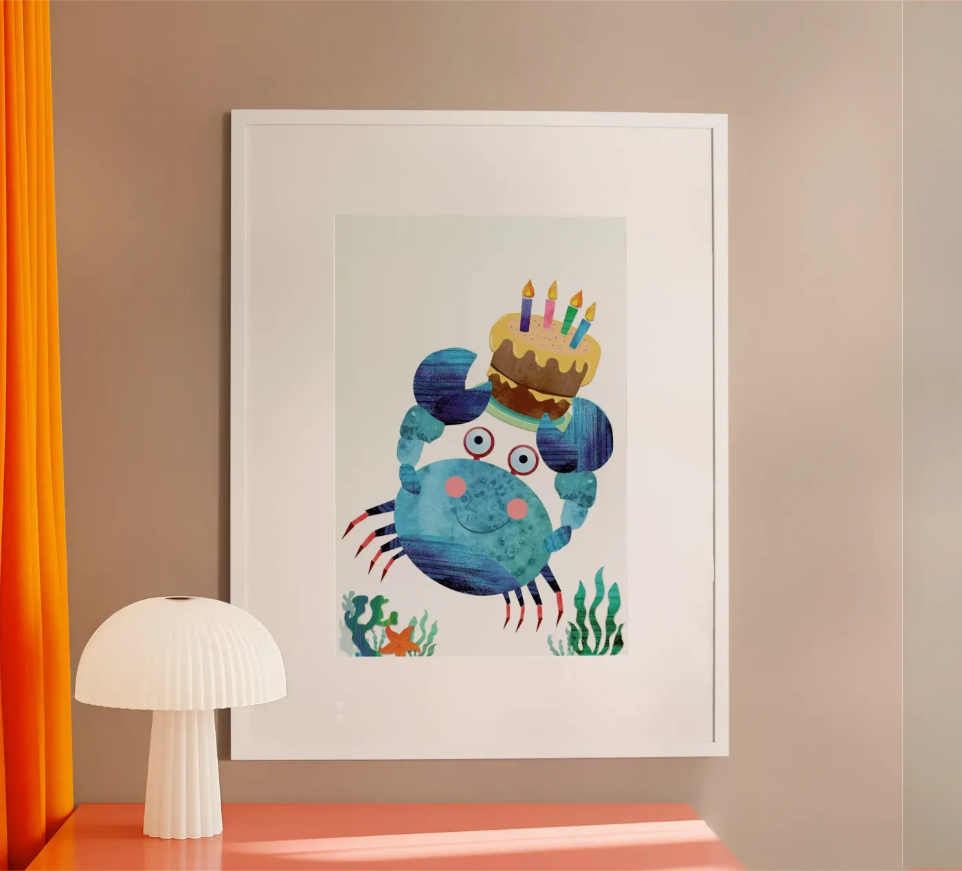Crab Poster von Rocket68