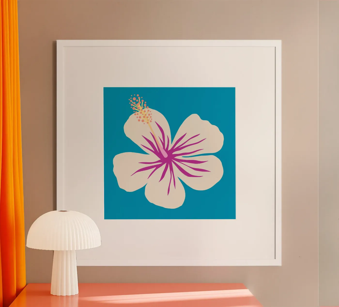 Hibiscus poster da All Colours