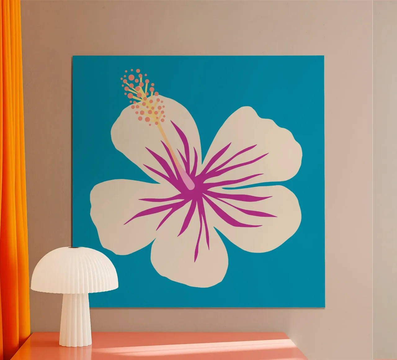 Ibisco poster da All Colours