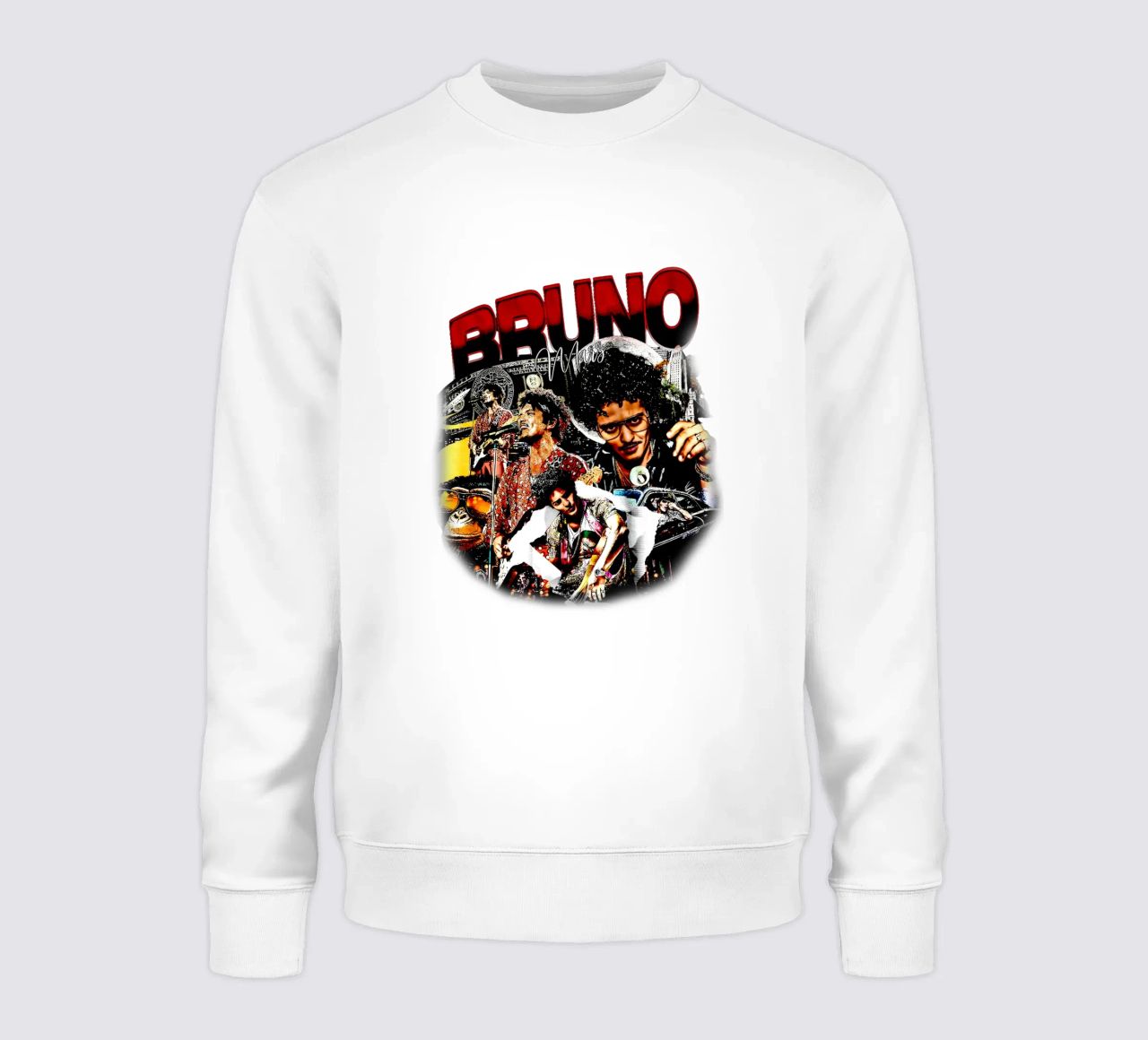 Bruno Mars Retro Style felpa da Rigour Std