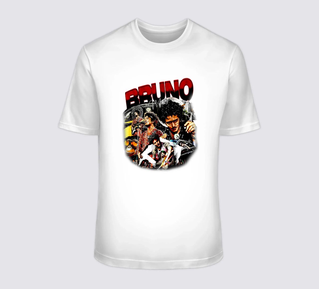 Bruno Mars Retro Style t-shirt da Rigour Std