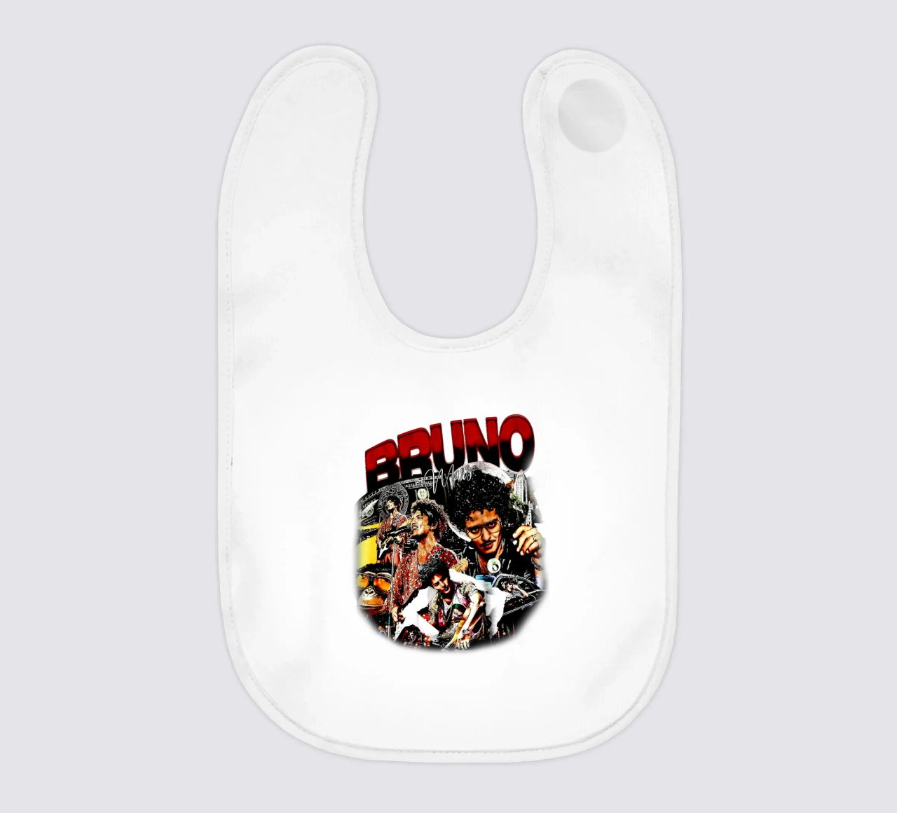 Bruno Mars Retro Style bavaglino da Rigour Std