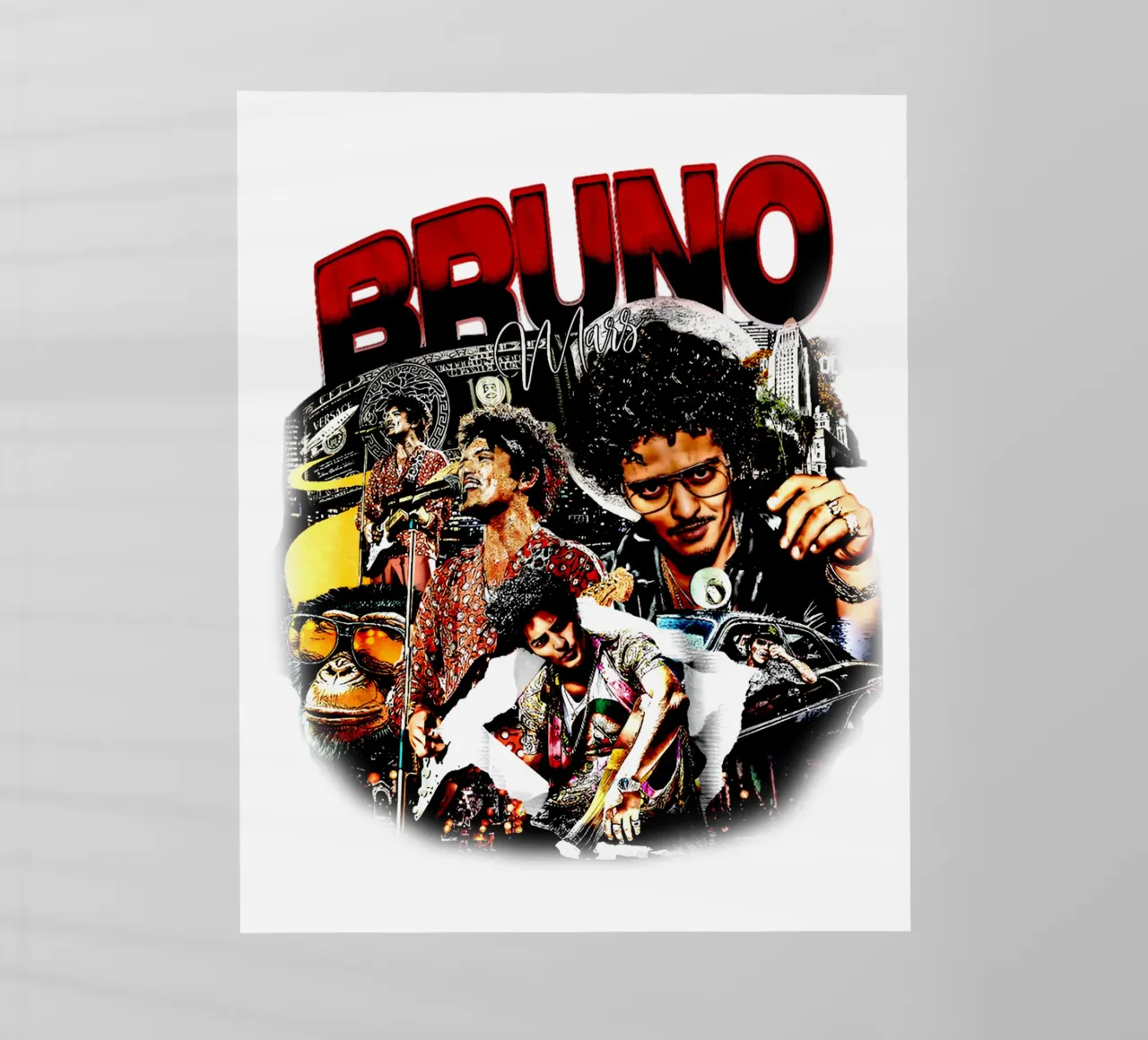 Bruno Mars Retro Style pellicola backlit da Rigour Std