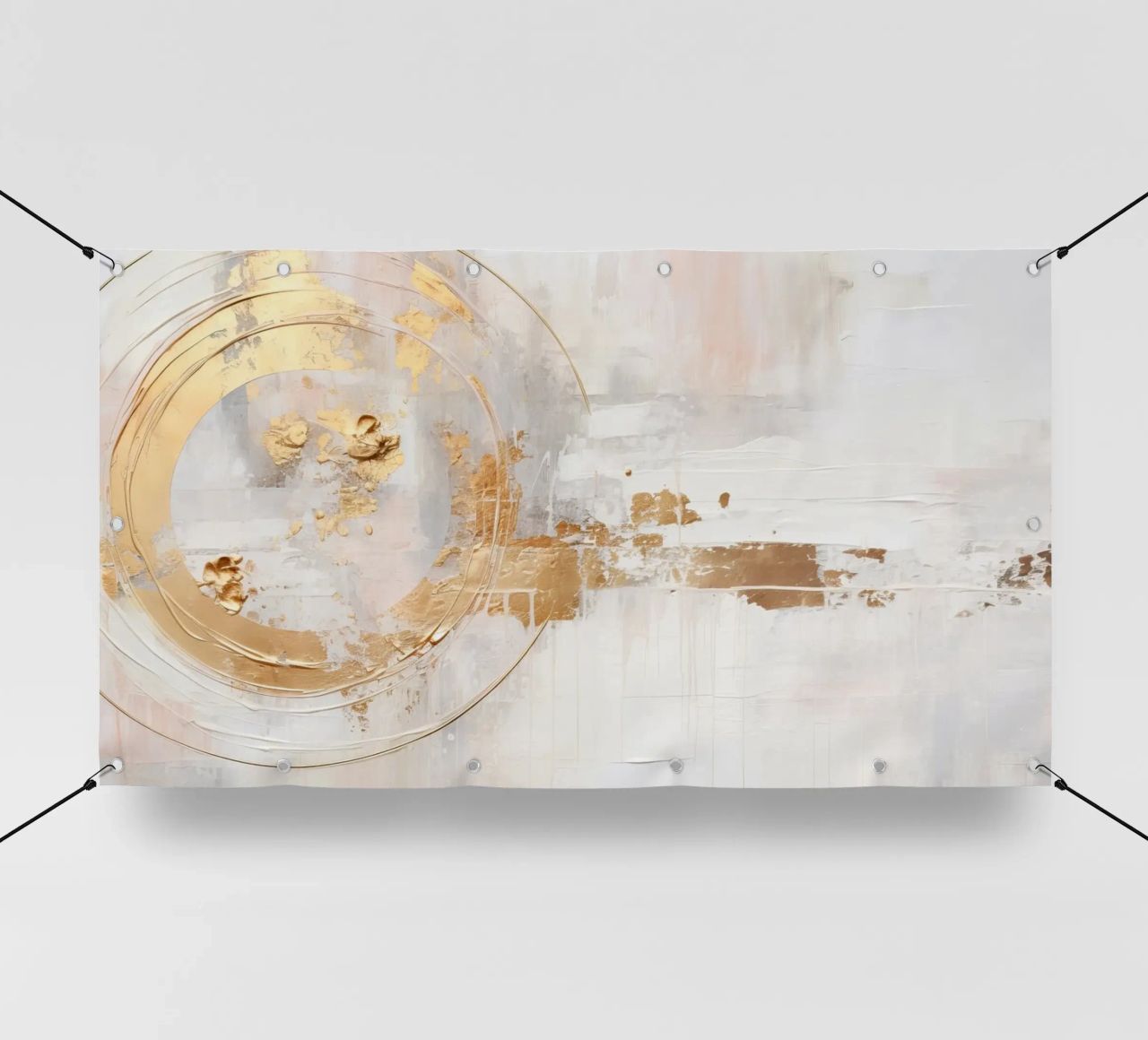 ABSTRACT ART All'inizio telo in pvc da Melanie Viola