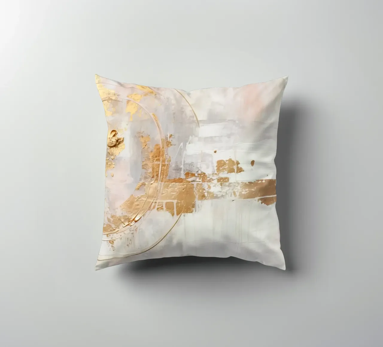 ABSTRACT ART All'inizio cuscino da Melanie Viola