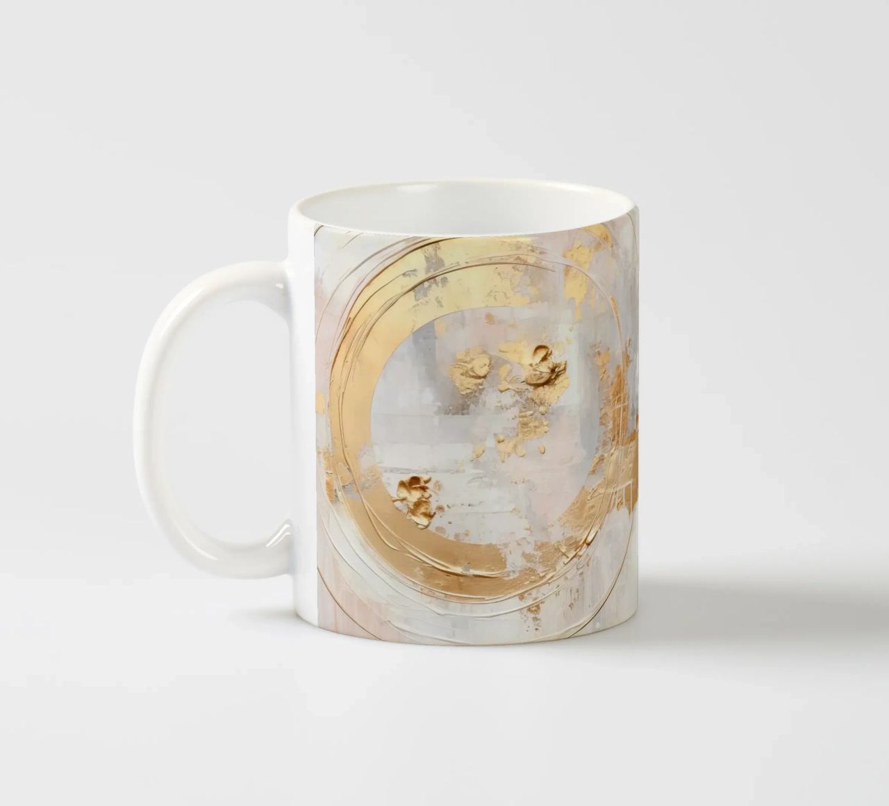 ABSTRACT ART All'inizio tazza in ceramica da Melanie Viola