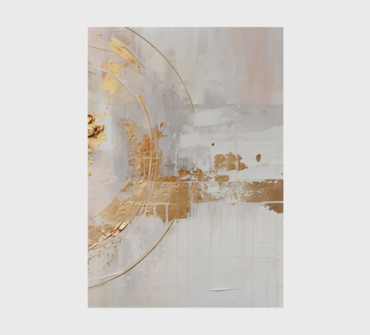 ABSTRACT ART In the beginning notebook by Melanie Viola