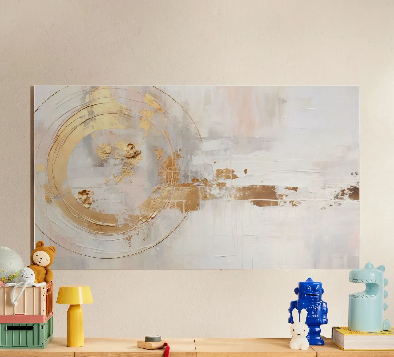 ABSTRACT ART All'inizio plexiglass da Melanie Viola