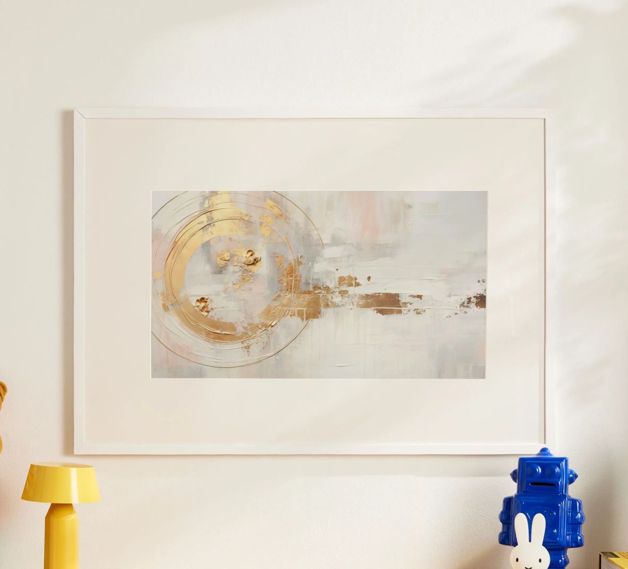 ABSTRACT ART All'inizio poster da Melanie Viola