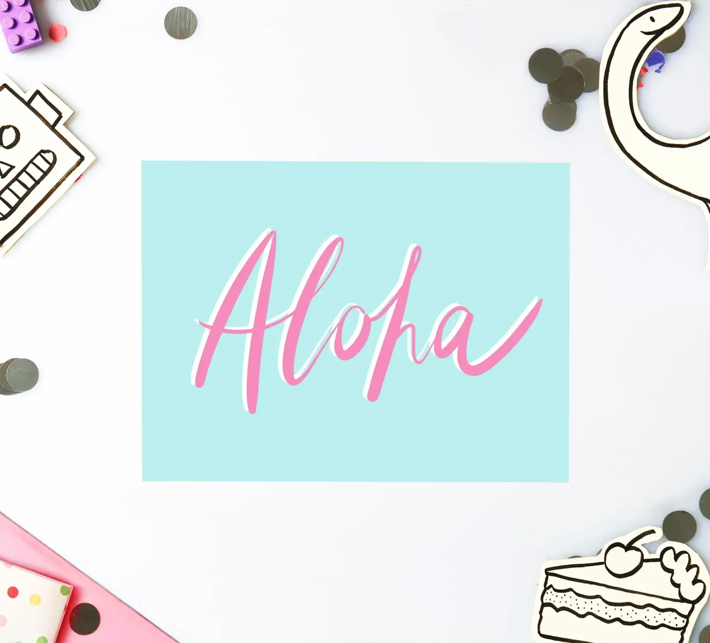 Aloha sticker by All Colours