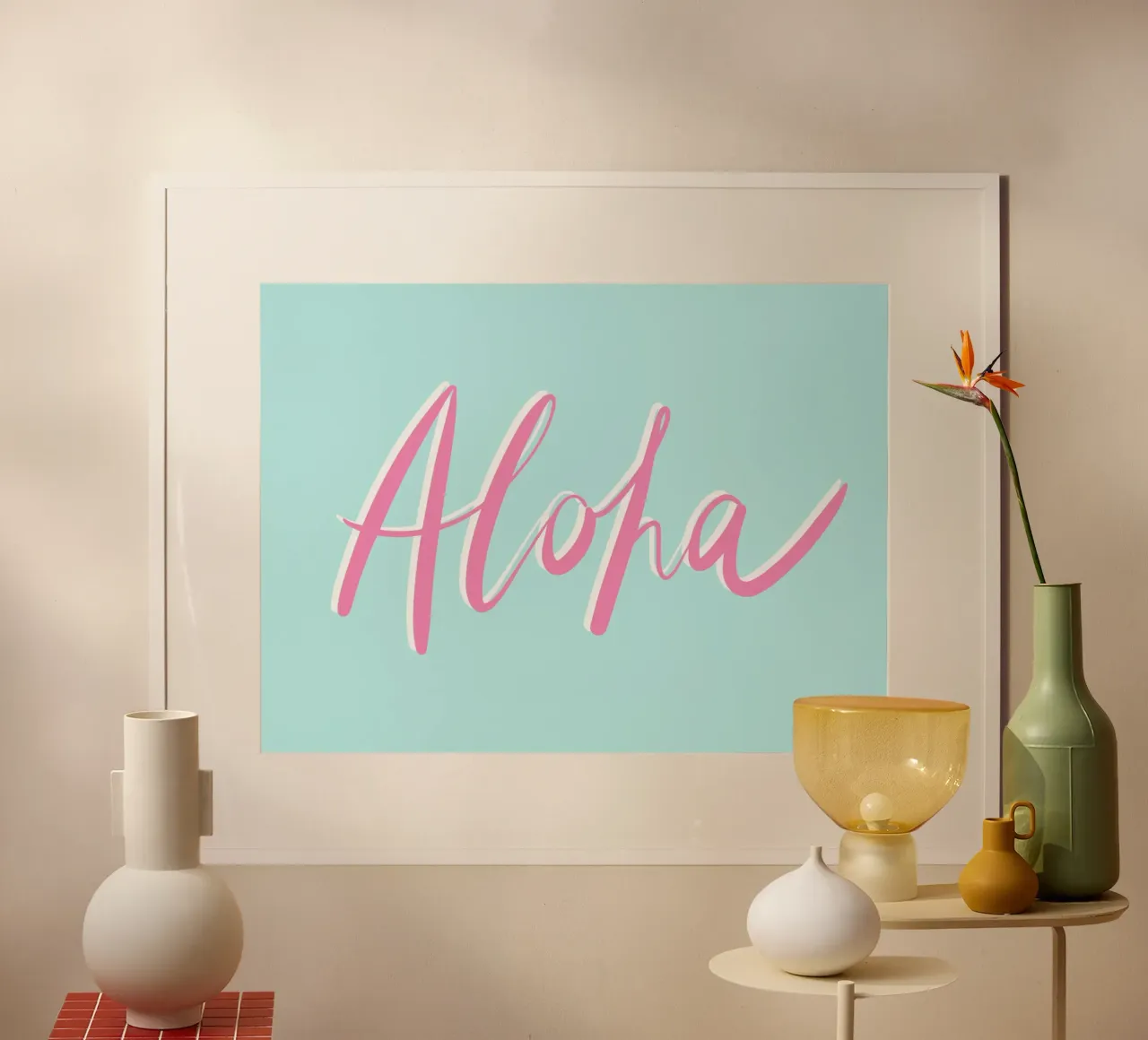 Aloha poster da All Colours