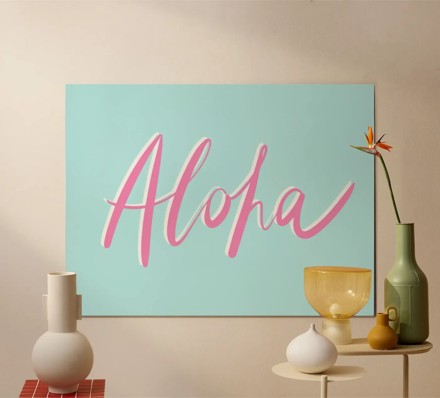 Aloha Poster von All Colours